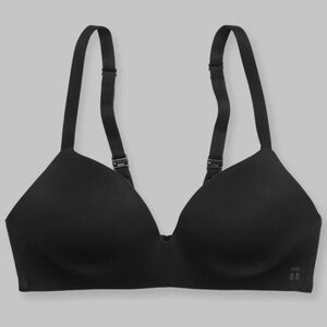 Tommy John Second Skin Lightly Lined Wireless Bra 36C Black NWT. Never worn!